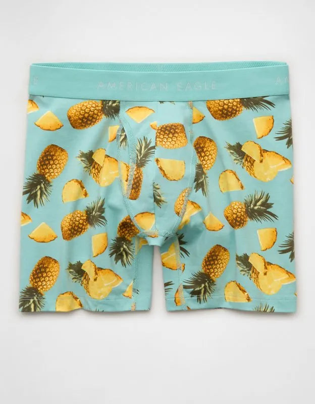AEO Men's Food 6" Classic Cotton Boxer Brief