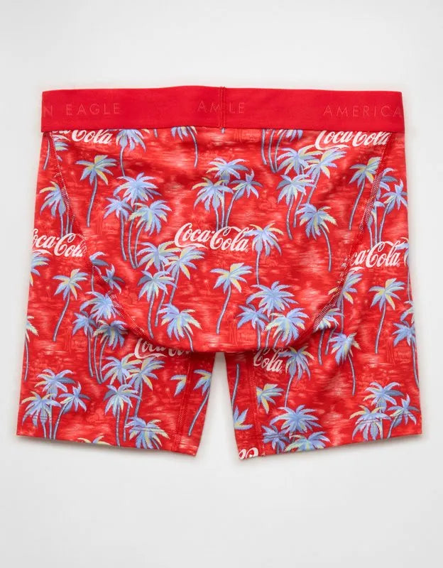 AEO Men's Coca-Cola 6" Classic Cotton Boxer Brief