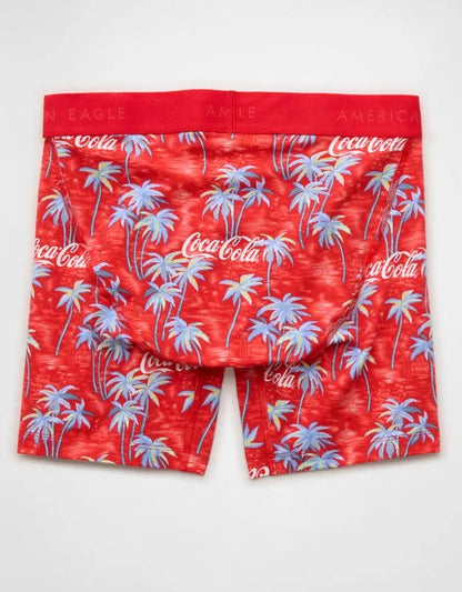 AEO Men's Coca-Cola 6" Classic Cotton Boxer Brief