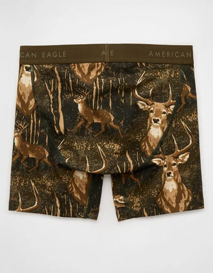 AEO Men's Camo 6" Classic Cotton Boxer Brief