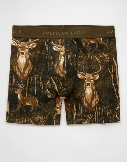 AEO Men's Camo 6" Classic Cotton Boxer Brief