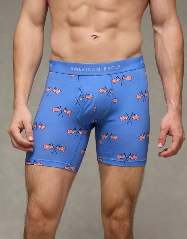 AEO Men's 6" Classic Cotton Boxer Brief