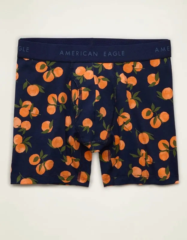 AEO Men's Food 6" Classic Cotton Boxer Brief