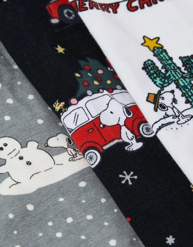 AEO Men's Snoopy 6" Classic Boxer Brief 3-Pack