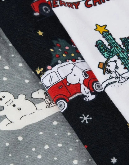 AEO Men's Snoopy 6" Classic Boxer Brief 3-Pack