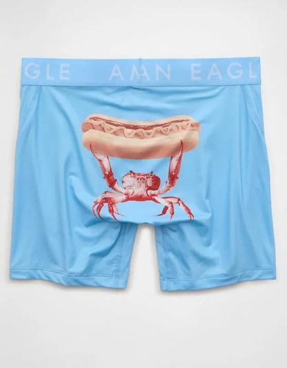 AEO Men's Food 6" Flex Boxer Brief