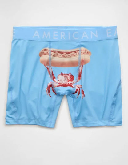 AEO Men's Food 6" Flex Boxer Brief