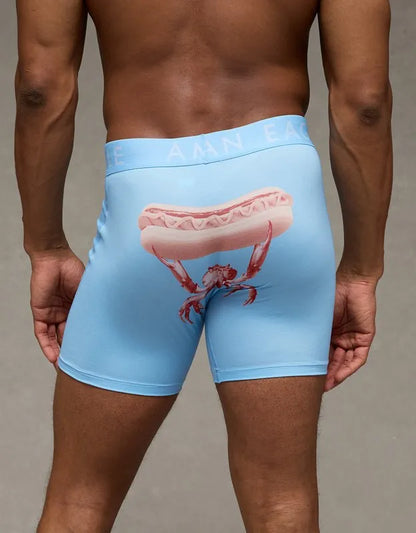 AEO Men's Food 6" Flex Boxer Brief