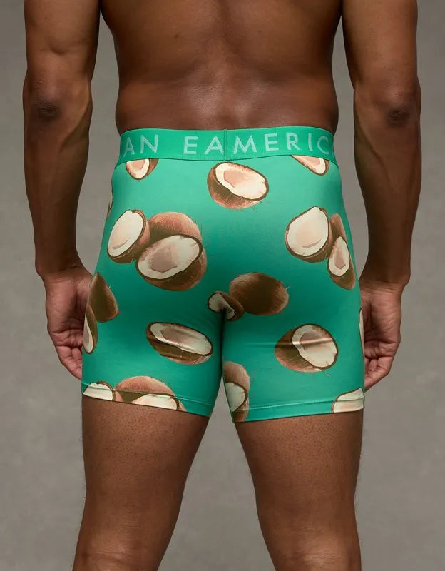 AEO Men's Food 6" Flex Boxer Brief