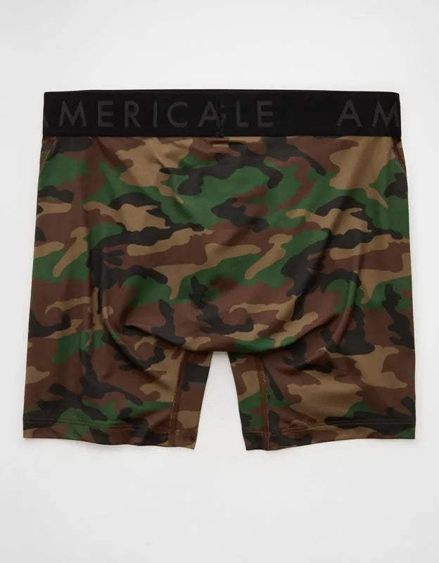 AEO Men's Camo Print 6" Flex Boxer Brief