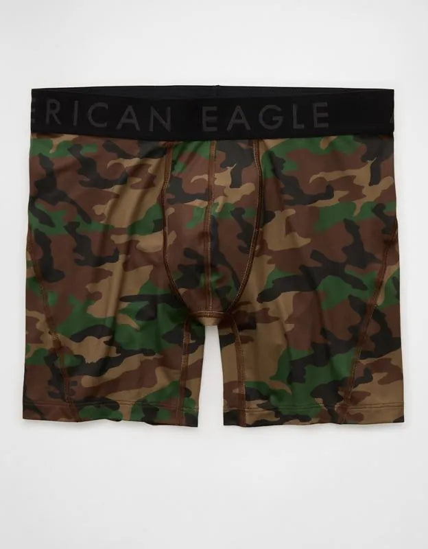 AEO Men's Camo Print 6" Flex Boxer Brief