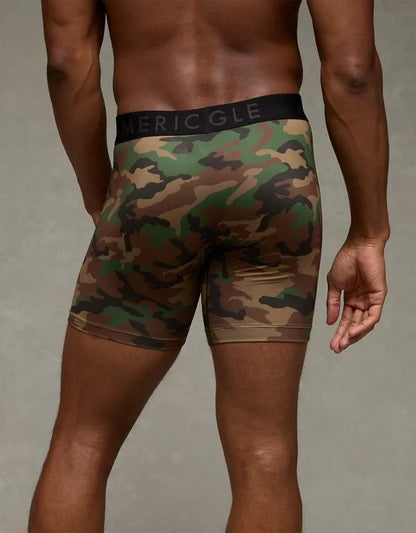 AEO Men's Camo Print 6" Flex Boxer Brief