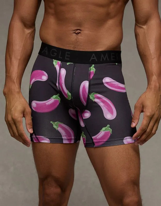 AEO Men's Food 6" Flex Boxer Brief