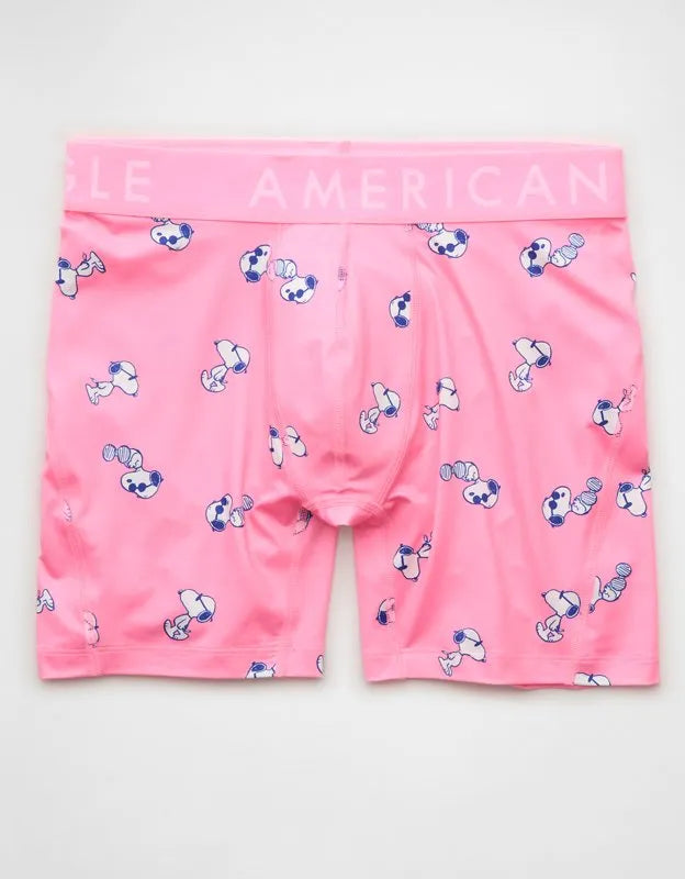 AEO Men's Snoopy 6" Flex Boxer Brief
