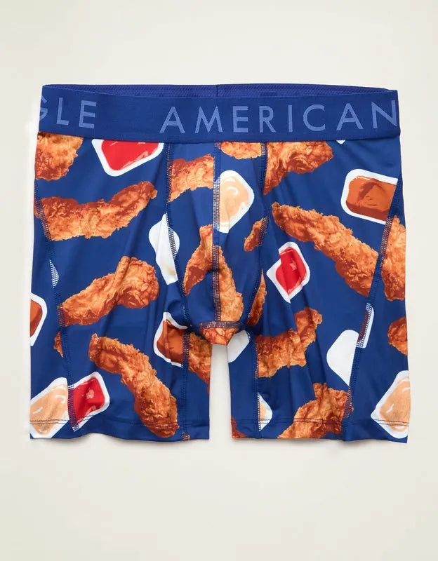 AEO Men's Food 6" Flex Boxer Brief