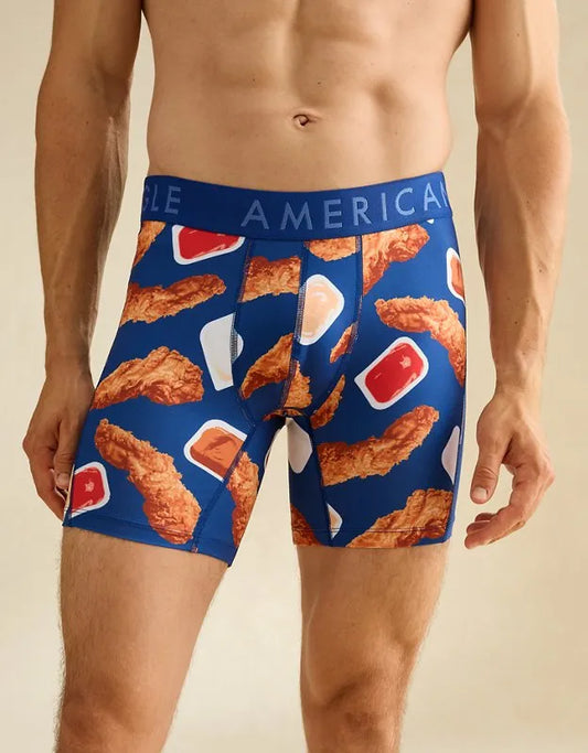 AEO Men's Food 6" Flex Boxer Brief