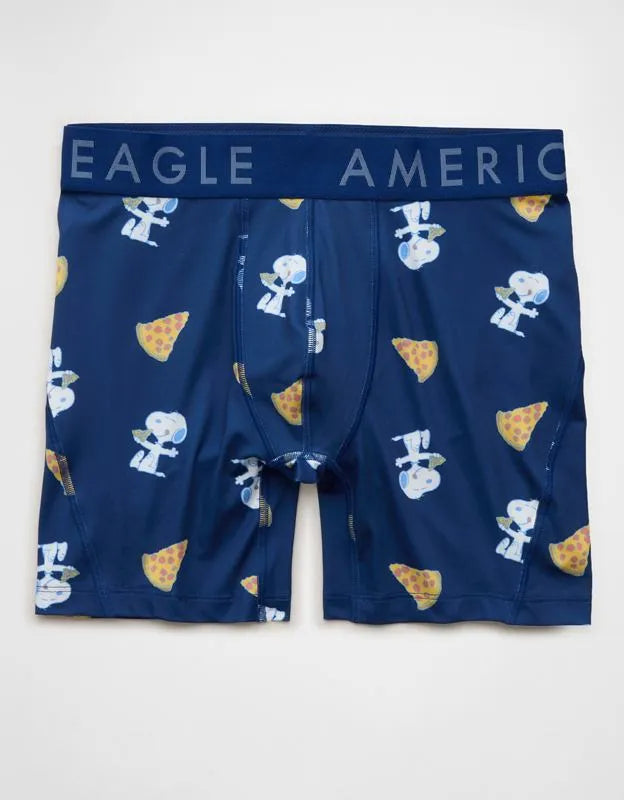 AEO Men's Snoopy 6" Flex Boxer Brief