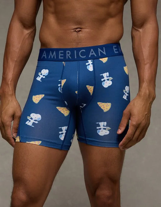 AEO Men's Snoopy 6" Flex Boxer Brief