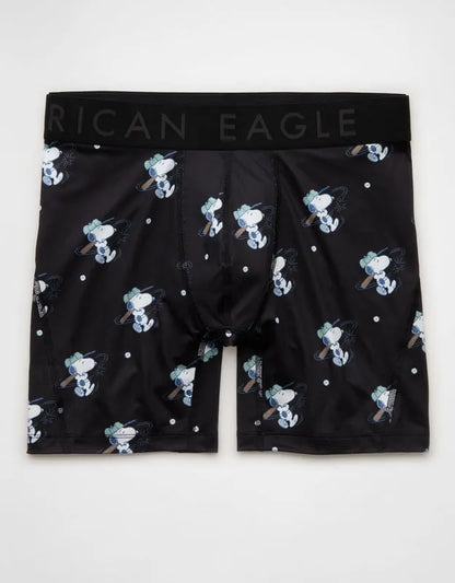 AEO Men's Snoopy 6" Flex Boxer Brief