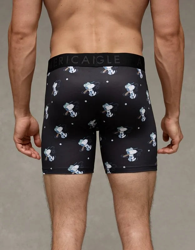 AEO Men's Snoopy 6" Flex Boxer Brief