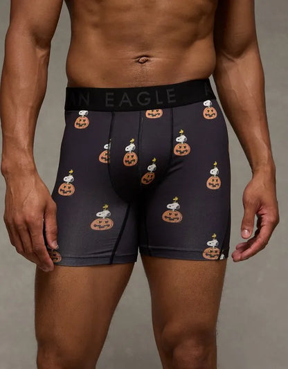 AEO Men's Halloween Snoopy 6" Flex Boxer Brief