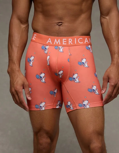 AEO Men's Snoopy 6" Flex Boxer Brief