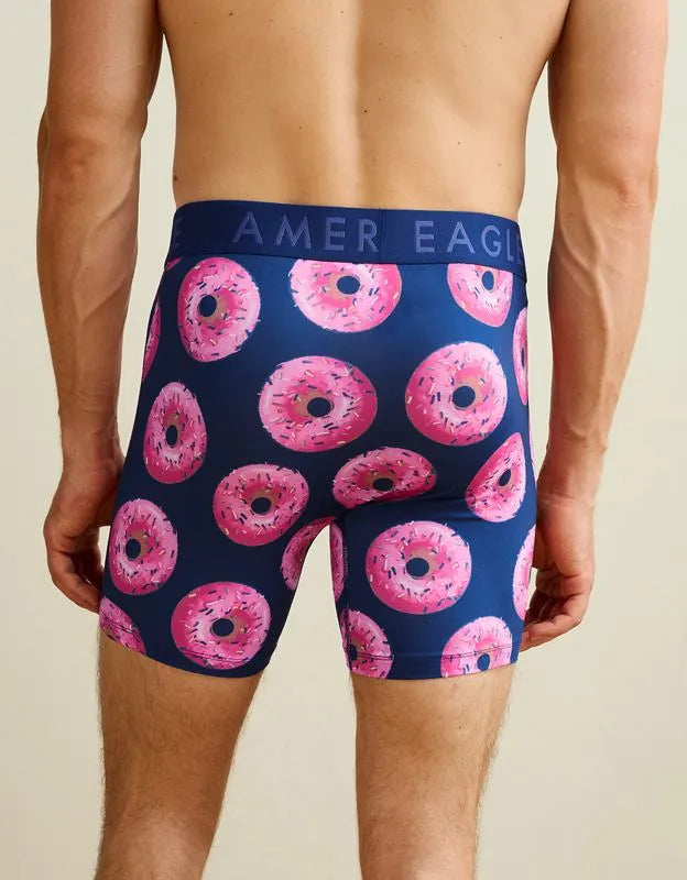 AEO Men's Food 6" Flex Boxer Brief