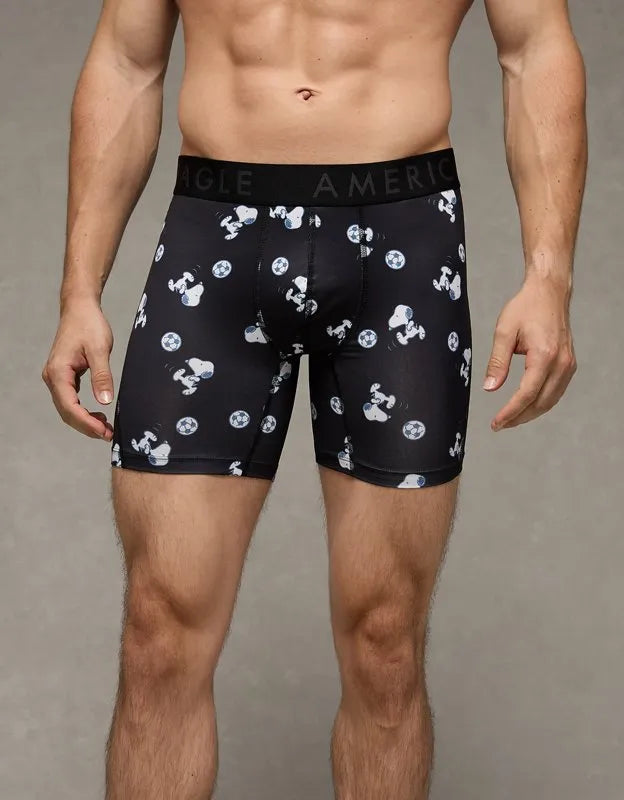 AEO Men's Snoopy 6" Flex Boxer Brief