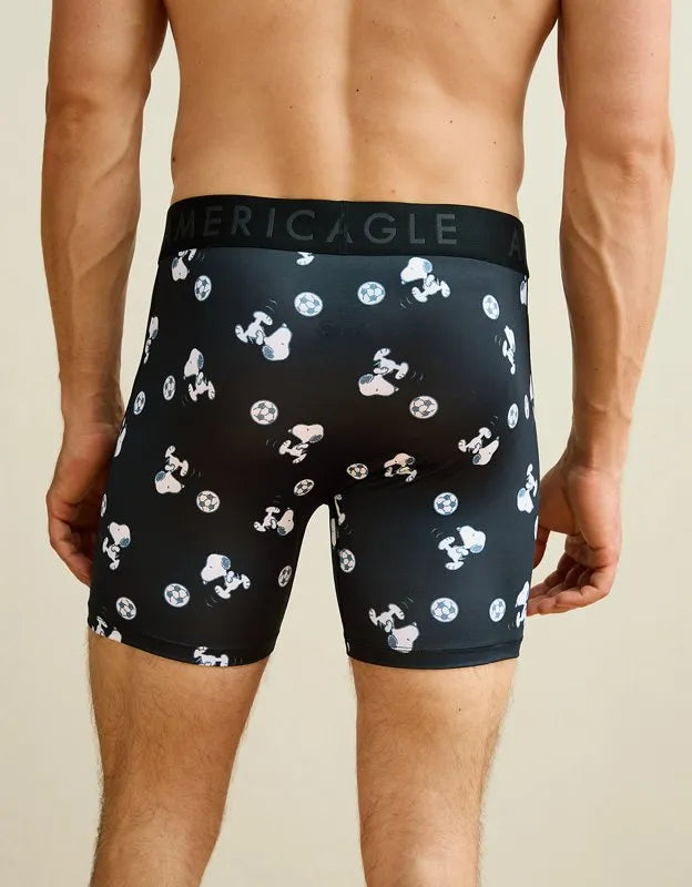 AEO Men's Snoopy 6" Flex Boxer Brief