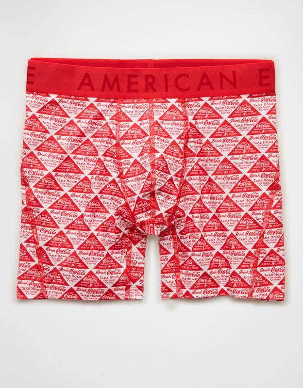 AEO Men's Coca-Cola 6" Flex Boxer Brief