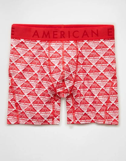 AEO Men's Coca-Cola 6" Flex Boxer Brief