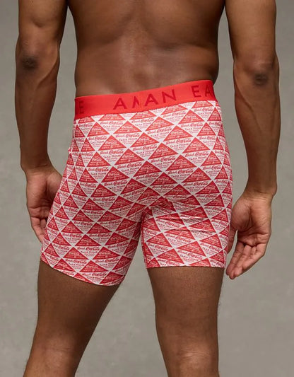 AEO Men's Coca-Cola 6" Flex Boxer Brief