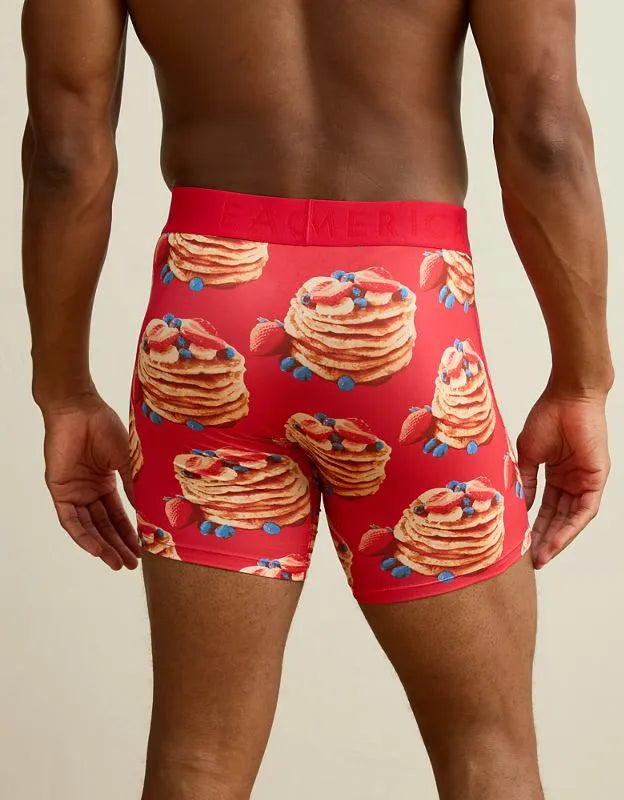AEO Men's Food 6" Flex Boxer Brief