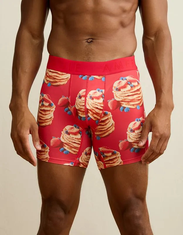 AEO Men's Food 6" Flex Boxer Brief