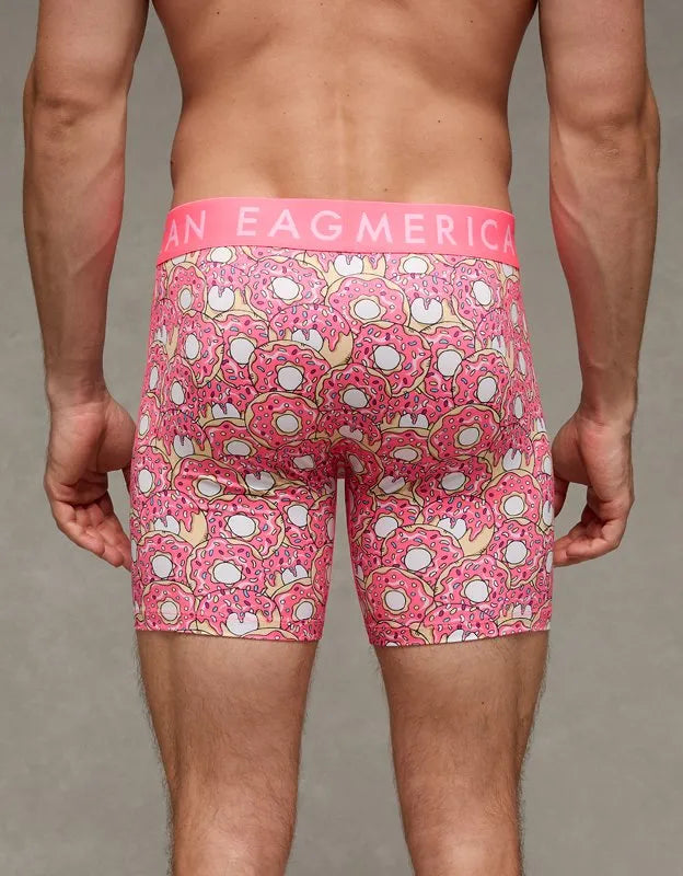 AEO Men's Food 6" Flex Boxer Brief