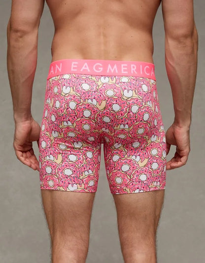 AEO Men's Food 6" Flex Boxer Brief