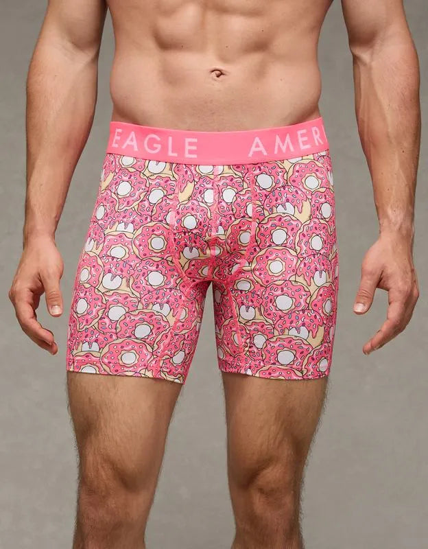 AEO Men's Food 6" Flex Boxer Brief