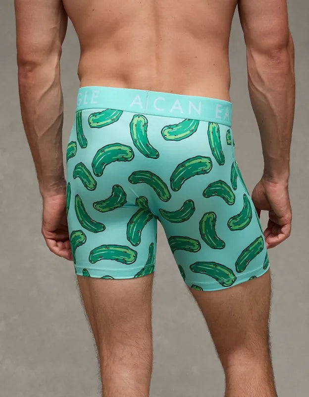 AEO Men's Food 6" Flex Boxer Brief