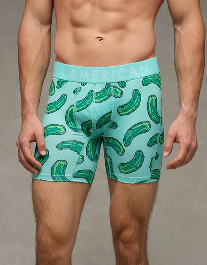 AEO Men's Food 6" Flex Boxer Brief