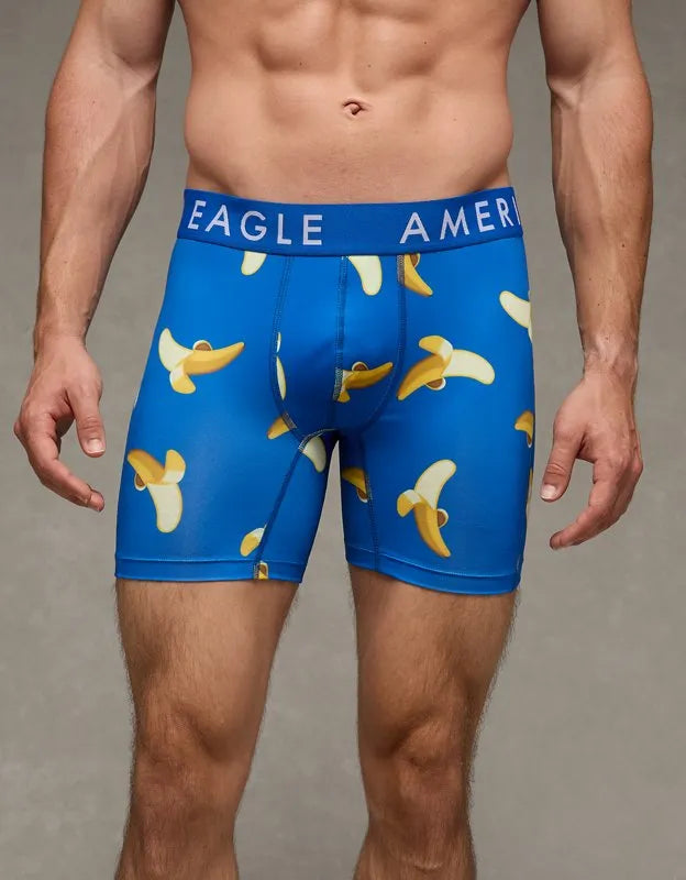 AEO Men's Food 6" Flex Boxer Brief