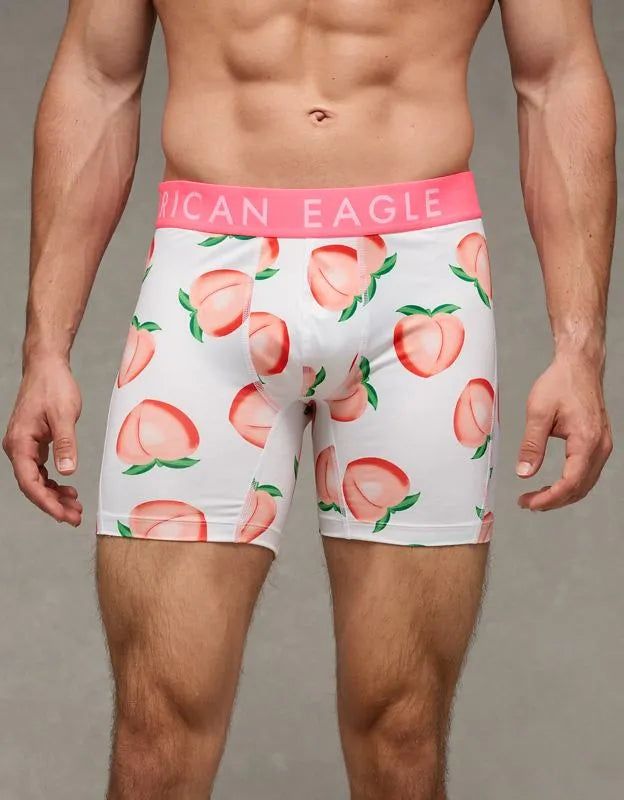 AEO Men's Food 6" Flex Boxer Brief