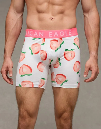 AEO Men's Food 6" Flex Boxer Brief