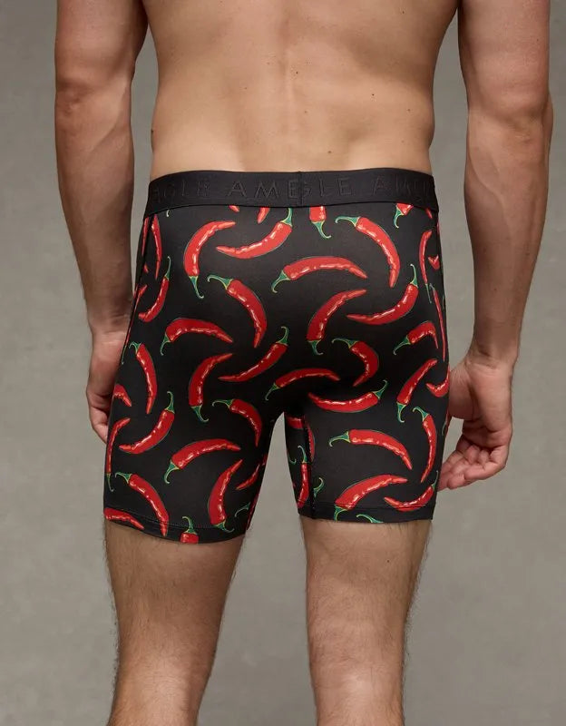 AEO Men's Food 6" Ultra Soft Boxer Brief