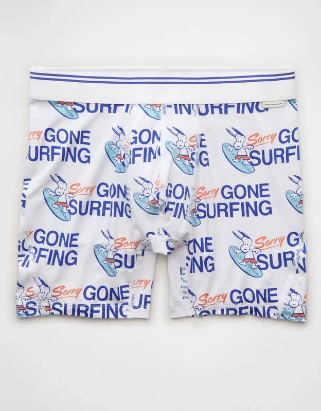 AEO Men's Snoopy 6" Ultra Soft Boxer Brief