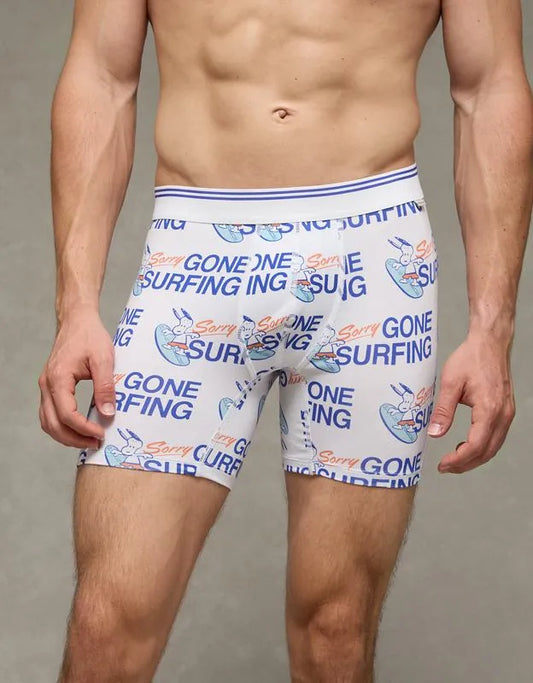 AEO Men's Snoopy 6" Ultra Soft Boxer Brief