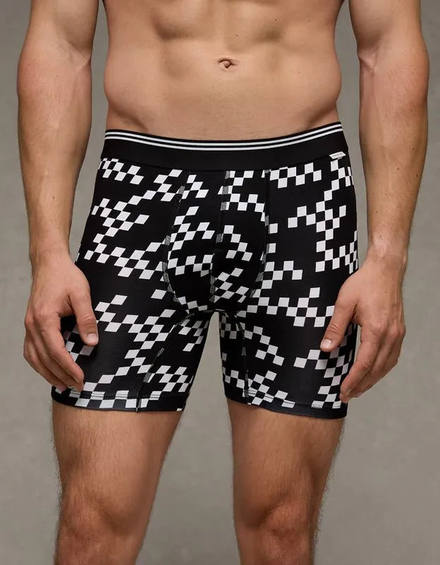 AEO Men's 6" Racing Ultra Soft Boxer Brief