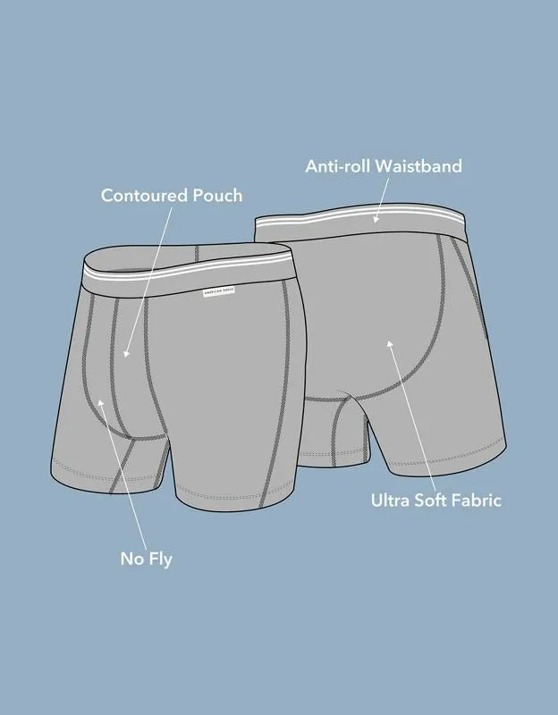 AEO Men's Snoopy 6" Ultra Soft Boxer Brief