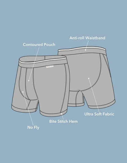 AEO Men's Stars & Stripes 6" Ultra Soft Boxer Brief