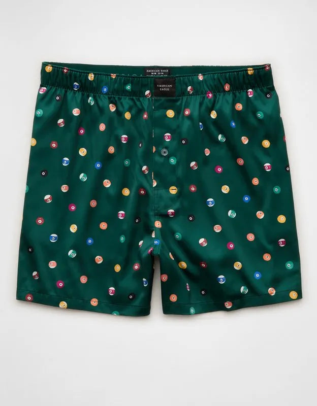 AEO Men's Satin Pocket Boxer Short