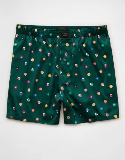 AEO Men's Satin Pocket Boxer Short